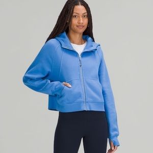 Lululemon Scuba Oversized Full Zip * Blue Nile SIZE XS/S